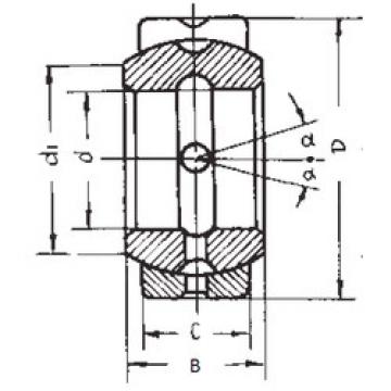 Bearing GEZ114ES FBJ