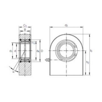 Bearing GF 110 DO INA