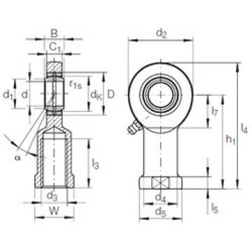 Bearing GIR 80 DO-2RS INA