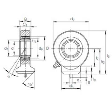 Bearing GK 35 DO INA