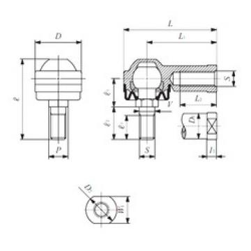 Plain Bearings LHSA 6 IKO