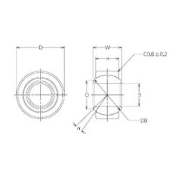 Bearing MBW22CR NMB