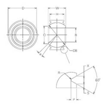 Plain Bearings MBW12VCR NMB