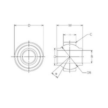 Plain Bearings MBY10CR NMB