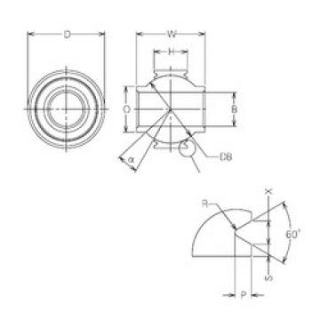 Plain Bearings MBY10VCR NMB