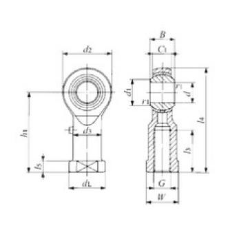 Plain Bearings PHS 22 IKO