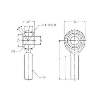 Bearing RBT6E NMB