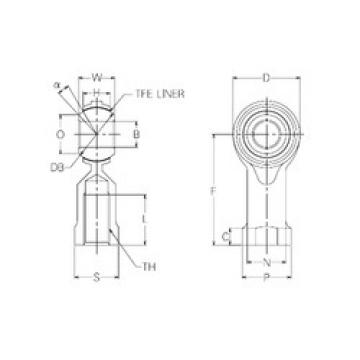 Plain Bearings RBT28 NMB