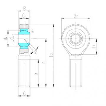 Bearing SA25ES LS