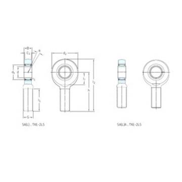 Plain Bearings SA45TXE-2LS SKF