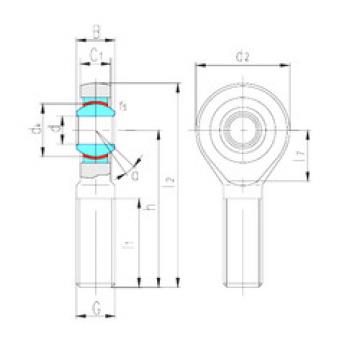 Plain Bearings SAK12C LS