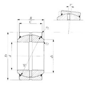 Plain Bearings SBB 14-2RS IKO