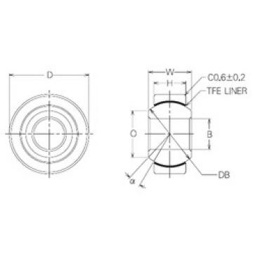 Bearing SBT25 NMB