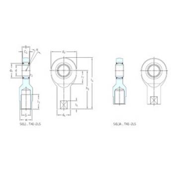 Plain Bearings SIA50TXE-2LS SKF