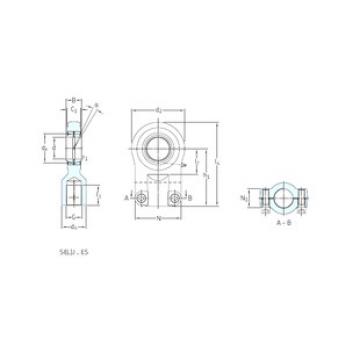 Bearing SIJ12E SKF