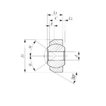 Plain Bearings SNA 4 IKO