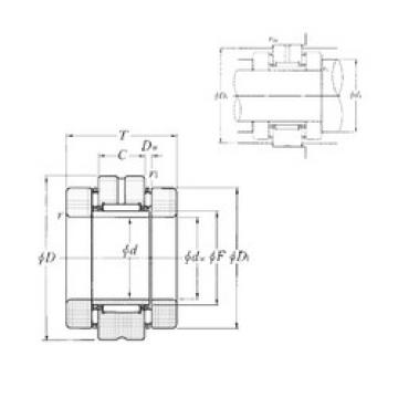 Bearing AXN2557 NTN