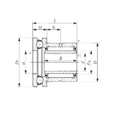 Bearing NAXI 6040 IKO