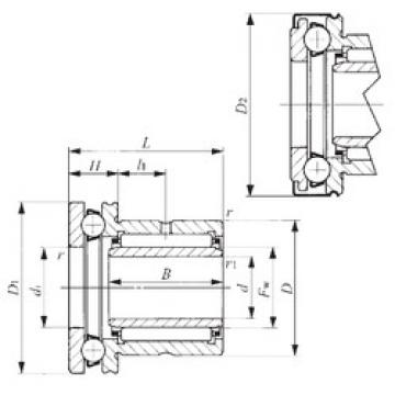 Bearing NAXI 2030Z IKO