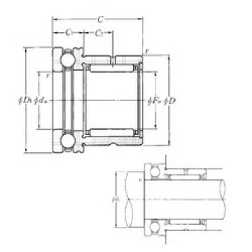 Bearing NKX35T2 NTN