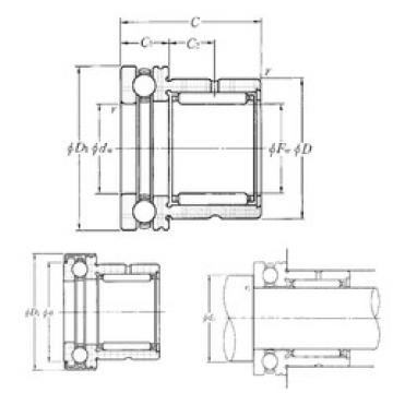 Bearing NKX35T2Z NTN