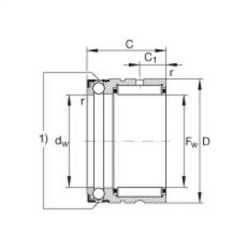 Bearing NX20 INA