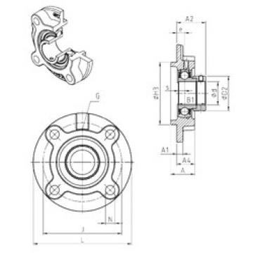 Bearing ESFC211 SNR