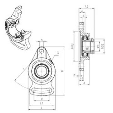 Bearing ESFAE204 SNR