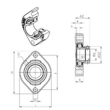 Bearing ESFD201M100 SNR