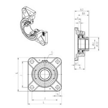 Bearing ESFE209 SNR