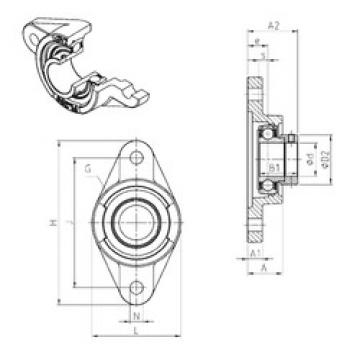 Bearing ESFL212 SNR