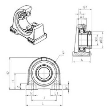 Bearing ESPA203 SNR