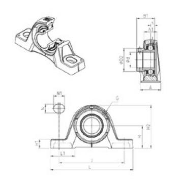 Bearing ESPE206 SNR