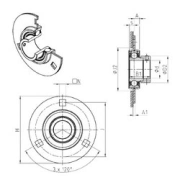 Bearing ESPF205 SNR