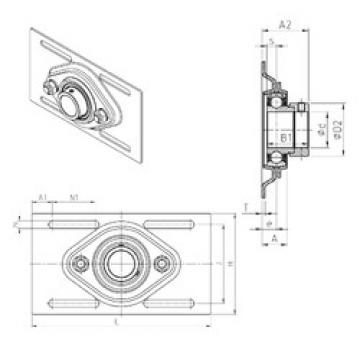 Bearing ESPFE205 SNR