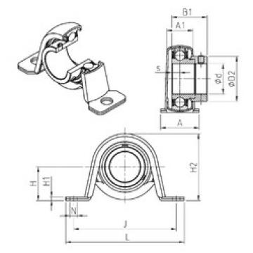 Bearing ESPP202 SNR