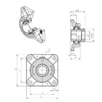 Bearing EXFE204 SNR