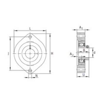 Bearing FLCTEY17 INA