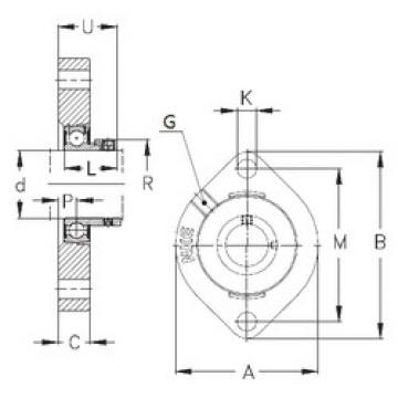 Bearing GLCTE15 NKE