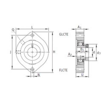 Bearing GLCTE15 INA