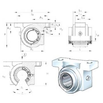 Bearing KGBO16-PP-AS INA