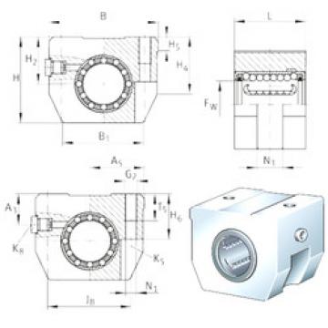 Bearing KGHK10-B-PP-AS INA