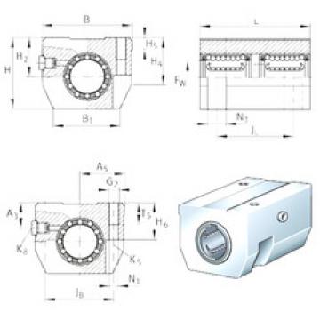 Bearing KTHK20-B-PP-AS INA