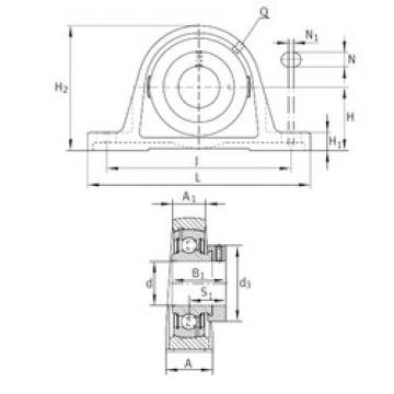 Bearing PAK1-1/2 INA