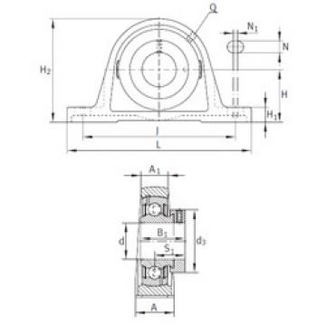 Bearing PASE1/2 INA