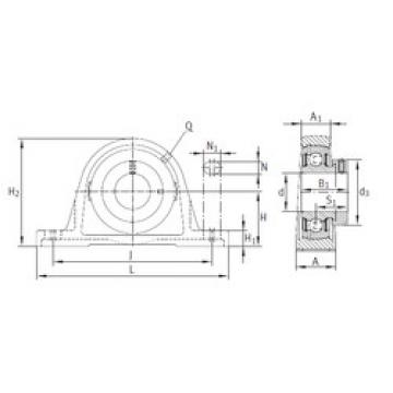 Bearing PASE35-N-FA125 INA