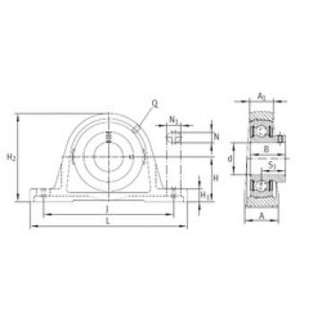 Bearing PASEY30-N INA