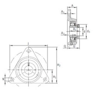 Bearing PCFTR35 INA