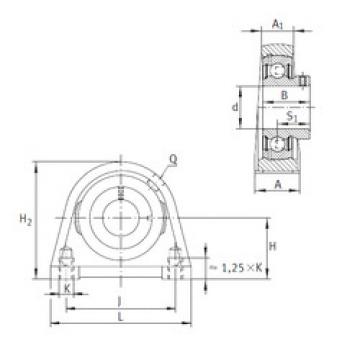 Bearing PSHEY15 INA