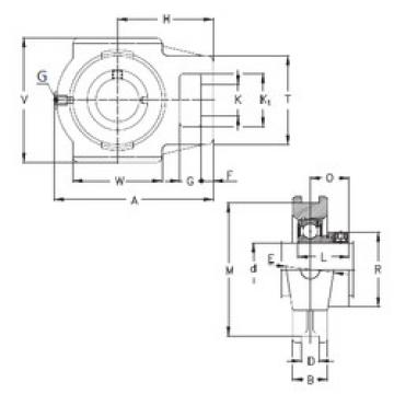 Bearing PTUE35 NKE